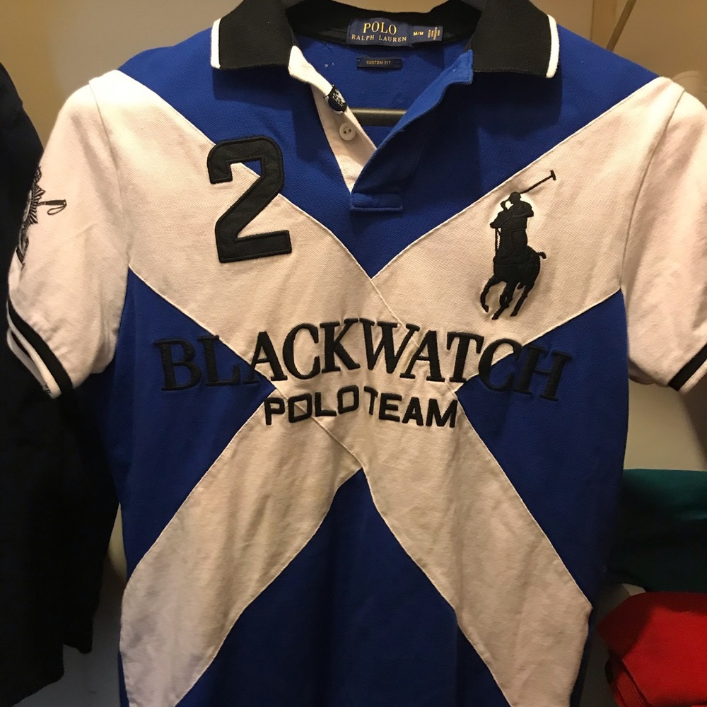 Polo rugby black watch Big Horse